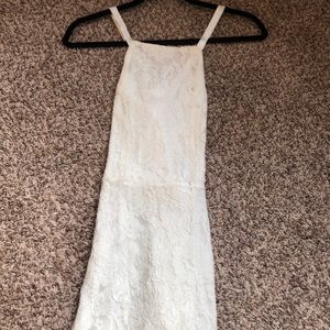 LULUS White Lace Dress